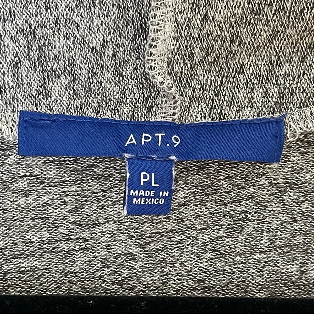 Apt. 9 | Petite Heather Gray Open Front Cardigan | PL - Picture 5 of 7